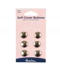 Self-Cover Buttons 15mm
