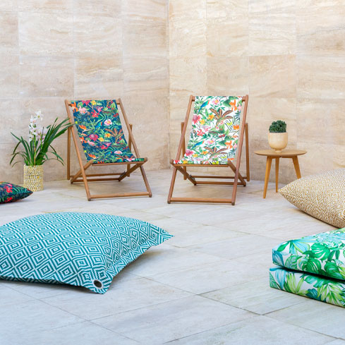 Statement Outdoor Fabrics For Your Garden