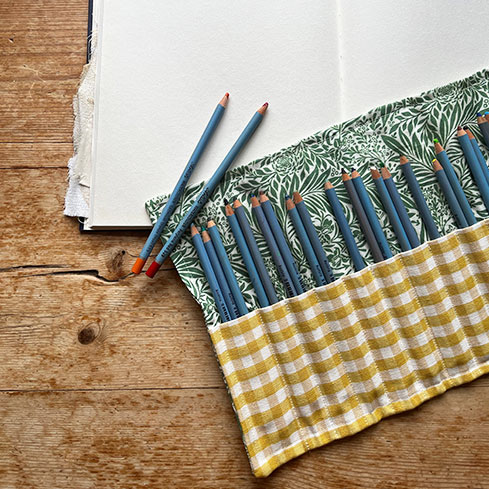 How to Make a Roll Up Pencil Case