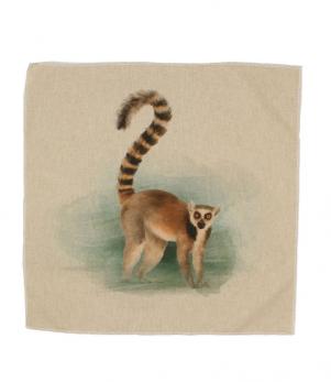 Mr Lemur Cushion Panel