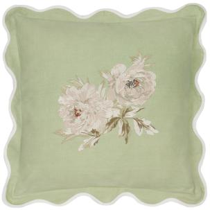 Cushions / Adele Embroidered Sage