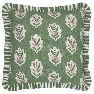 Cushions / Sessile Leaf Ruffle Leaf Green