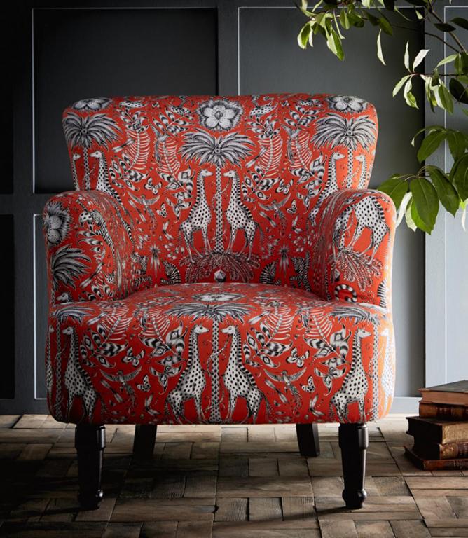 Statement Chairs  / Dalston Kruger Flame