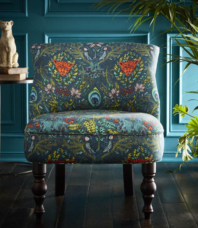 Statement Chairs  / Langley Amazon Navy