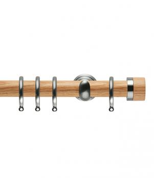 Neo Oak Poles - 28mm Neo Oak Stud - Cup Bracket