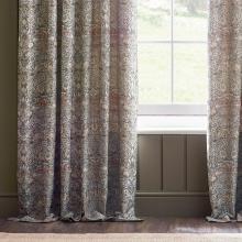 William Morris Curtains / Strawberry Thief Jacquard Biscuit