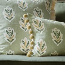 Sanderson Cushions / Sessile Leaf Sage Cushion