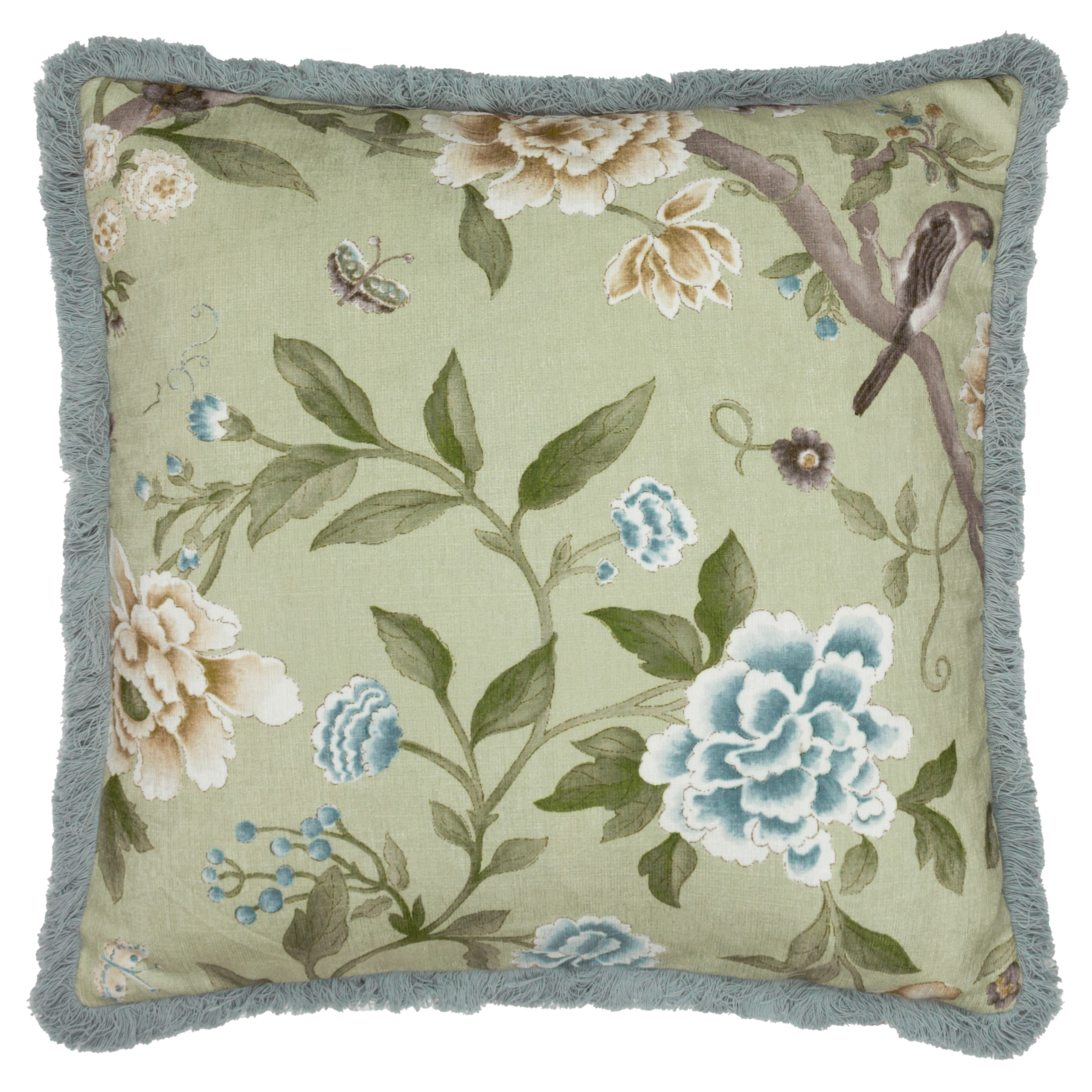 Porcelain Garden Sage Cushion