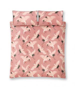 Oriental Birds Blossom Bedding Set