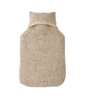 Hot Water Bottles / Recycled Wool Hot Water Bottle - Latte