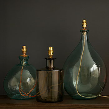 Glass Lamp Bases